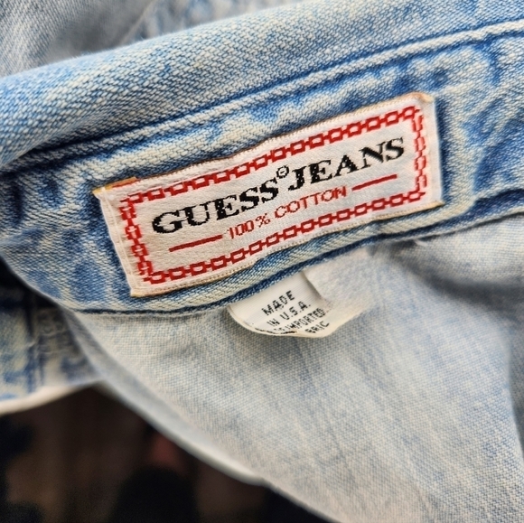1980s GUESS Georges Marciano denim - Picture 2 of 4